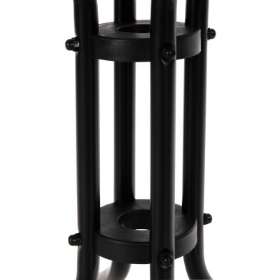 ВЪНШНА МАСА КВАДРАТНА FIGO HM5035.03 ЧЕРЕН МЕТАЛ-СТЪКЛО ПЛОТ 60Χ60Χ70Hcm