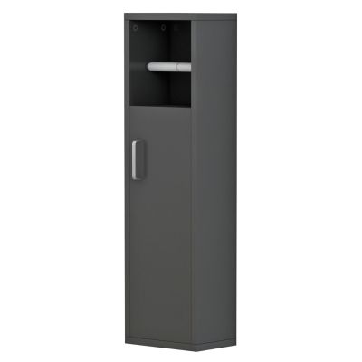 ШКАФ ЗА БАНЯ DAMIEN HM9025.11 МЕЛАМИН В ЦВЯТ АНТРАЦИТ 20x13x70Hcm.