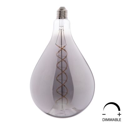 LIGHT BULB HM4052.03 LED FILAMENT 8W E27 3000K SMOKE COLOR DIMMABLE