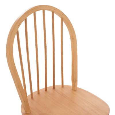 WOODEN CHAIR ZAYLEE IN NATURAL COLOR HM8921.01 48x45x93 cm.