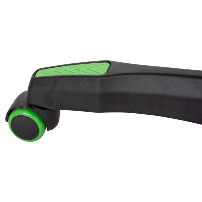 GAMING ARMCHAIR DARREN HM1203.03 BLACK-GREEN PVC 58.5x100x120Hcm.