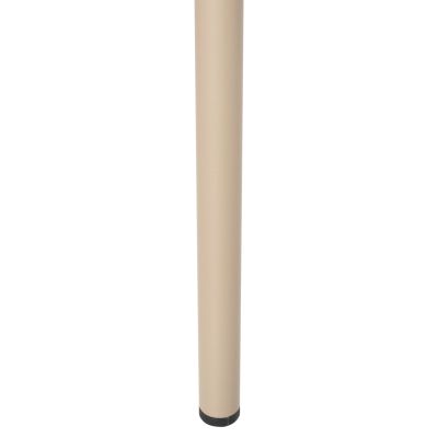 ALUMINUM ARMCHAIR RACHEL HM6088.04 CHAMPAGNE COLOR 63x58x85Hcm.