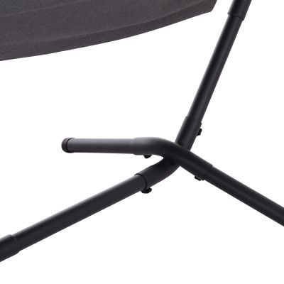 HAMMOCK CRAVE HM6304.01 ANTHRACITE METAL FRAME-DARK GREY FABRIC 265x93x105Hcm.