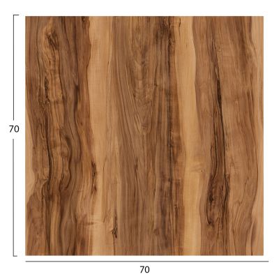 SQUARE HPL TABLETOP HM5838.30 INDIAN SHEESHAM 70x70cm.