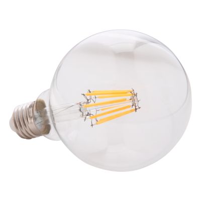 LIGHT BULB HM4050.01 GLOBO LED FILAMENT 8W E27 3000K CLEAR DIMMABLE