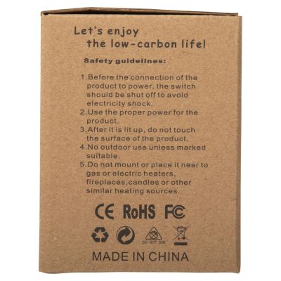 LIGHT BULB HM4050.01 GLOBO LED FILAMENT 8W E27 3000K CLEAR DIMMABLE