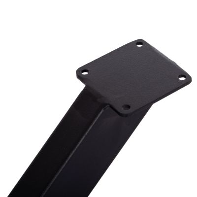 TABLE BASE/LEGS METAL IN CROSS DESIGN HM6255 FOR TABLETOP 120x80cm--BLACK