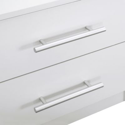 NIGHT STAND HM2220.05 WHITE 48x40,5x41,5 cm.