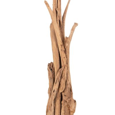 FLOOR STANDING HANGER HM9367 SOLID TEAK NATURAL 36x30x183Hcm.