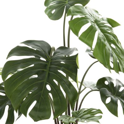 DECORATIVE SYNTHETIC PLANT HM7991 MONSTERA TREE IN POT 100H cm.
