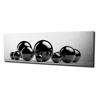 Canvas black and white HM7198.02 80x3x30 cm.