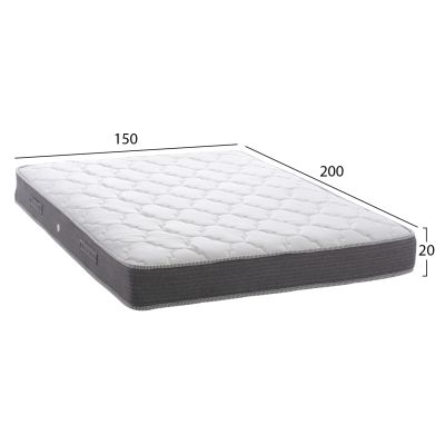 MATTRESS DREAMTOPIA, series LULLABY ALOE VERA, 150X200x20H, HM655.150