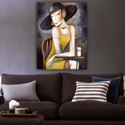 WALL PAINTING SERIES GOBI HM4771 PRINTED CANVAS 68x2,5(thickness)x98Hcm.