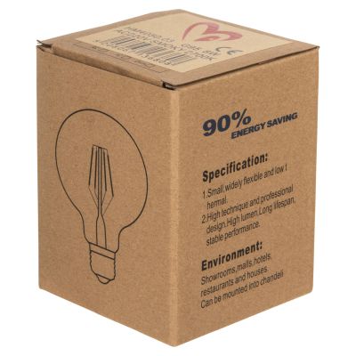 LIGHT BULB HM4050.03 GLOBO LED FILAMENT 8W E27 3000K SMOKE DIMMABLE