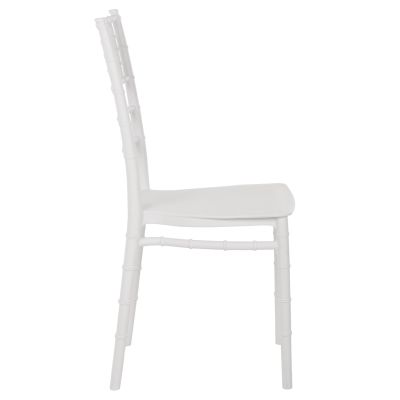 CHAIR POLYPROPYLENE CATERING HM8058.31 TIFFANY IN WHITE 39x46x88Υεκ.