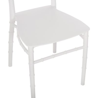 CHAIR POLYPROPYLENE CATERING HM8058.31 TIFFANY IN WHITE 39x46x88Υεκ.