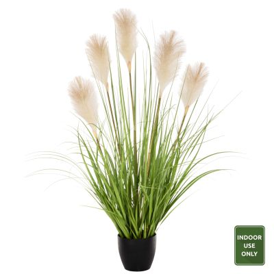 DECORATIVE SYNTHETIC PLANT IN POT HM4024 GRASS 95H cm.