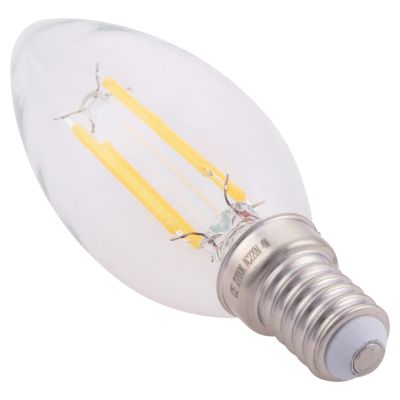 LIGHT BULB HM4048.01 LED FILAMENT 4W E14 3000K CLEAR DIMMABLE
