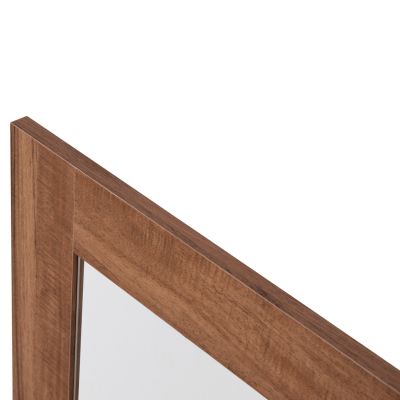 WALL MIRROR SQUARE SERIES HARRY HM4485.01 MELAMINE IN NATURAL WOOD COLOR 87x2(thickness)x87cm.