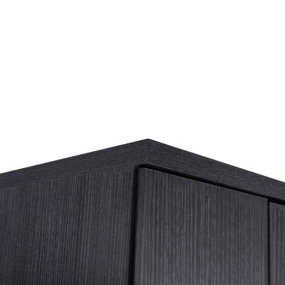 Shoe Cabinet Wooden with 6 shelves 60x43x180.5 Zebrano HM2379.01