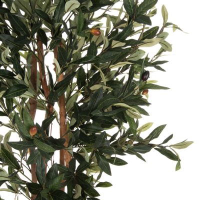 DECORATIVE SYNTHETIC PLANT HM4008 OLIVE TREE IN POT 120H cm.