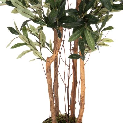 DECORATIVE SYNTHETIC PLANT HM4008 OLIVE TREE IN POT 120H cm.