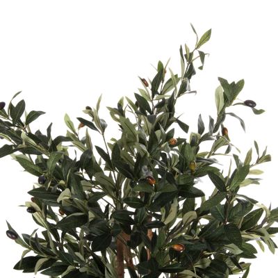 DECORATIVE SYNTHETIC PLANT HM4008 OLIVE TREE IN POT 120H cm.