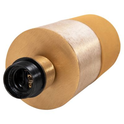 TABLE LAMP PUNE HM4254.10 METAL IN MUSTARD-GOLD Φ20,5x32,5Hcm.