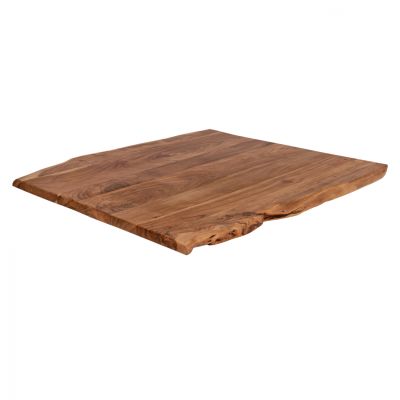 Маса Настолна 80x80x4 HM8464.11 от масивно акациево дърво