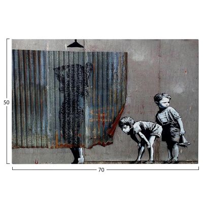 WALL PAINTING SERIES GOBI HM4821 PRINTED CANVAS 70x3(thickness)x50Hcm.