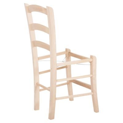 CHAIR PAROS HM5585.02 BEECH WOOD IMPREGNATED-NOT PAINTED 40x41x87Hcm.FRAME ONLY