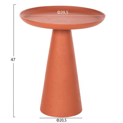 ПОМОЩНА МАСА DELCON HM4247.06 МЕТАЛНА В ОРАНЖЕВО Φ39,5x47Hcm.