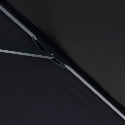 ПРОФЕСИОНАЛЕН ЧАДЪР ALU ТЕЛЕСКОПИЧЕН HM6031.03 4x4x2,95-4Μ С ЧЕРЕН АКРИЛЕН ДЪРП