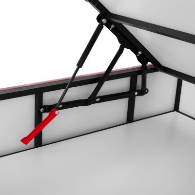 HM624.12 легло MALENA, място за съхранение, прашно розово кадифе, 160x200