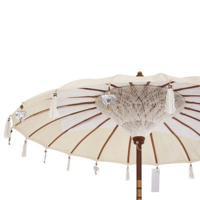 UMBRELLA WITHOUT BASE HM6034 OFF-WHITE Φ200 cm