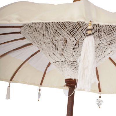 UMBRELLA WITHOUT BASE HM6034 OFF-WHITE Φ200 cm