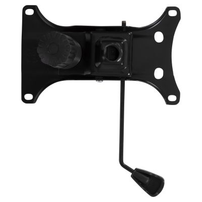 REPLACEMENT METALLIC SEAT BASE WITH LEVERS HM11376-BLACK 26x15cm