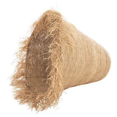 CEILING PENDANT LAMP HM4030 RATTAN IN NATURAL COLOR Φ100x100-103Hcm.