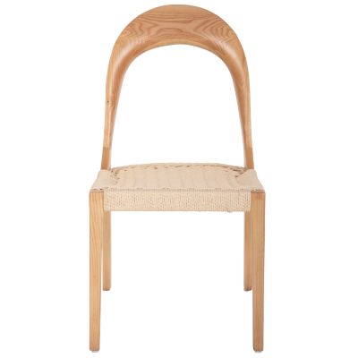 CHAIR HM9876 ASHWOOD AND PAPER ROPE 47x52x86,5Hcm.