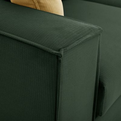 CORNER SOFA MONZA HM3256.17 INTERCHANGEABLE GREEN 265x185x98