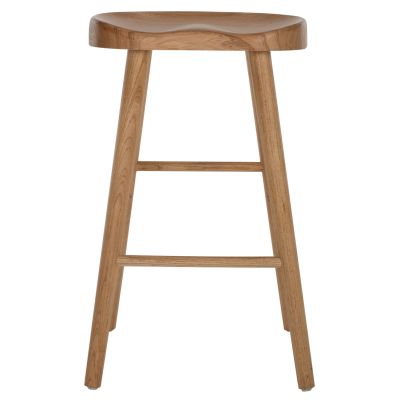 BAR STOOL TOON WOOD IN NATURAL COLOR 40X35X71Hcm.HM9334.01