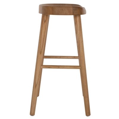 BAR STOOL TOON WOOD IN NATURAL COLOR 40X35X71Hcm.HM9334.01