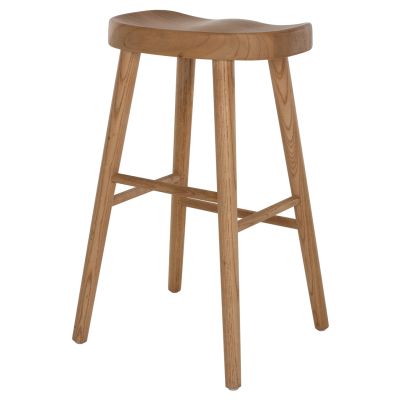 BAR STOOL TOON WOOD IN NATURAL COLOR 40X35X71Hcm.HM9334.01