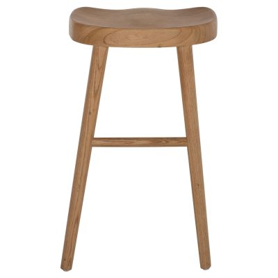 BAR STOOL TOON WOOD IN NATURAL COLOR 40X35X71Hcm.HM9334.01