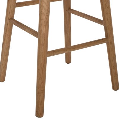 BAR STOOL TOON WOOD IN NATURAL COLOR 40X35X71Hcm.HM9334.01