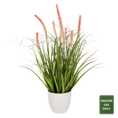 ДЕКОРАТИВНО СИНТЕТИЧНО РАСТЕНИЕ В САКСИЯ HM4029 БРИСЛЕНА ТРЕВА Φ14,5x13-62Hcm.