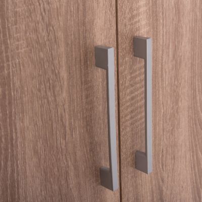 WARDROBE WITH DRAWERS REINA HM2484.11 MELAMINE IN SONAMA OAK 80x48x183Hcm.